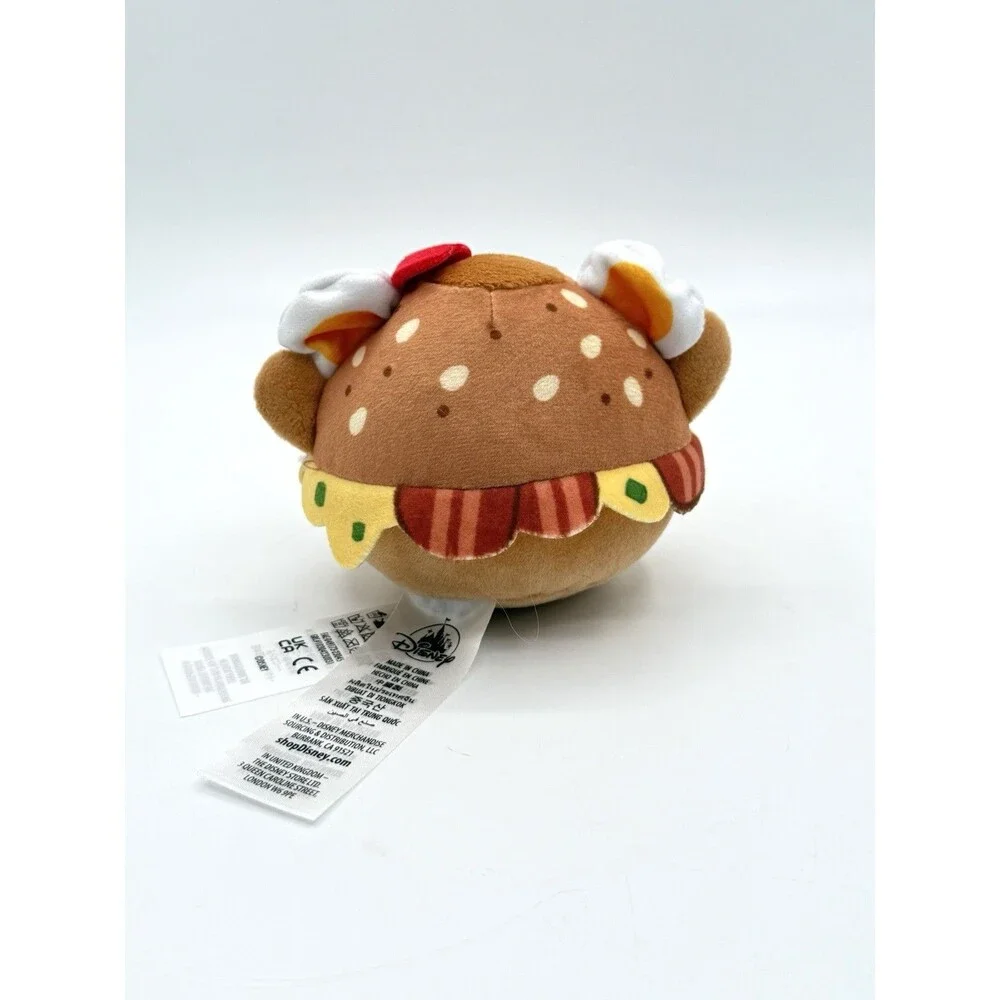 Disney Munchlings Classic Couplings‎ Minnie Mouse Everything Bagel Plush Parks